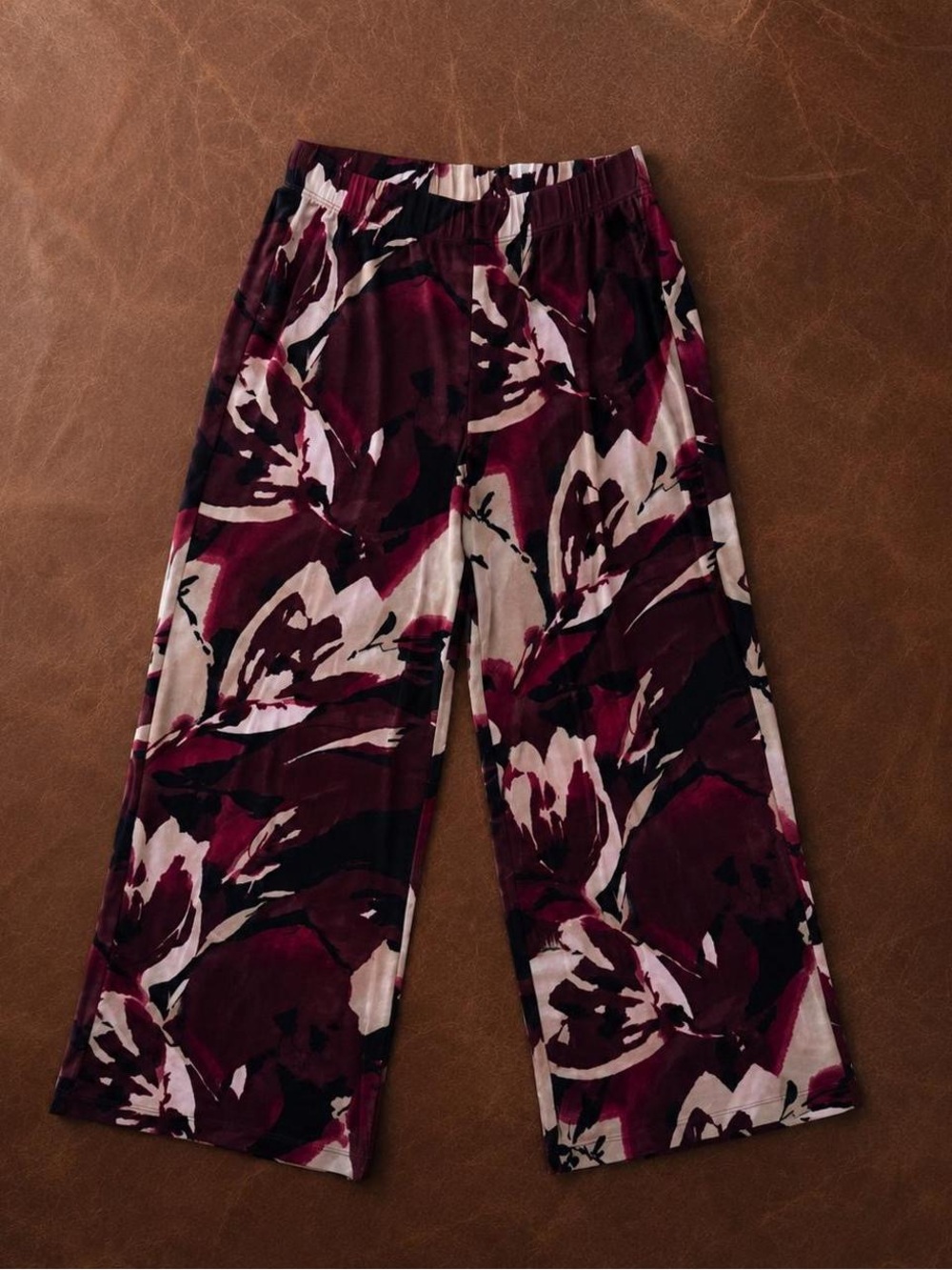 Chico’s Floral Wide Leg Pants